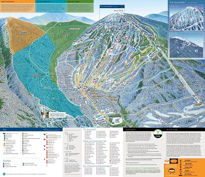Sugarloaf: схема склонов