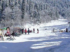 Горнолыжный курорт Домбай