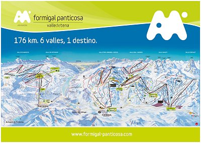 Formigal-Aramon: схема склонов