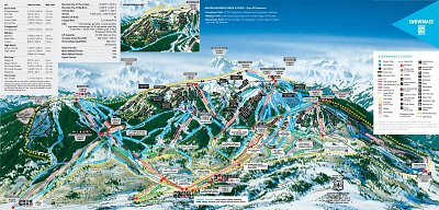 Snowmass: схема склонов