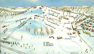 Mt. Brighton: схема склонов