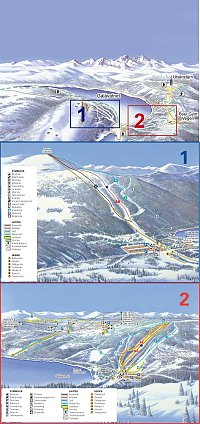 Гåлå: схема склонов