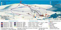 Большой Вудъявр: схема склонов