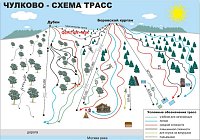 Чулково-Боровской курган: схема склонов