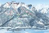 Красная Поляна: схема склонов