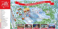 Игора: схема склонов