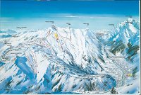 Les Contamines Montjoie: схема склонов