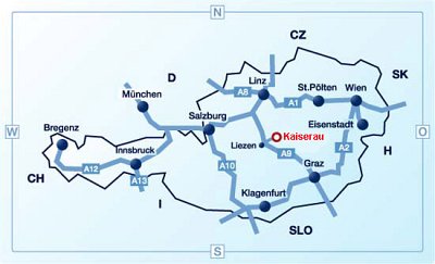 Kaiserau - Admont: как добраться