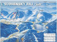 Билэ Водэ/Дединкин (Млинки): схема склонов