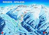 Рохачэ — Спаленя: схема склонов
