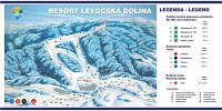 Левоча: схема склонов