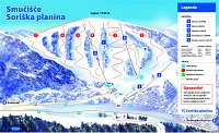 Соришка-Планина: схема склонов