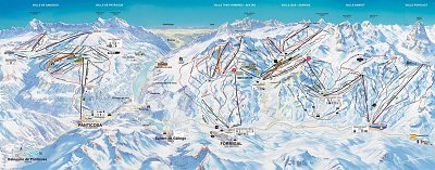 Ski resort Formigal: схема склонов