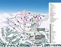 Пор-де-Льен-Гран-Пальярс: схема склонов