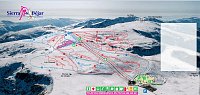 Сьерра-де-Бейжар-Ла-Коватилла: схема склонов