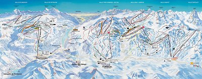 Ski resort Panticosa: схема склонов