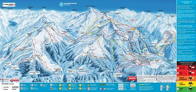 Ski resort 4 Vallées – Verbier/La Tzoumaz/Nendaz/Veysonnaz/Thyon: схема склонов