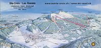 Лез-Ресс - Сен-Круа: схема склонов