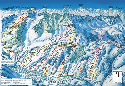Ski resort Sörenberg – Rothorn/Dorf: схема склонов