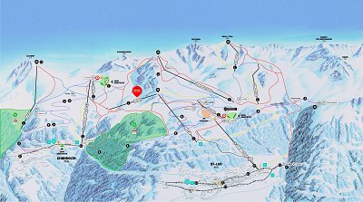 Ski resort Saint Luc/Chandolin (Anniviers): схема склонов