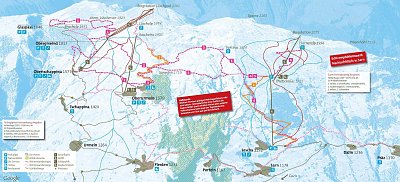 Ski resort Tschappina/Urmein (Heinzenberg): схема склонов