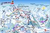 Вербье: схема склонов