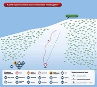 Воеводино: схема склонов