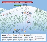 Захар Беркут-Волосянка: схема склонов