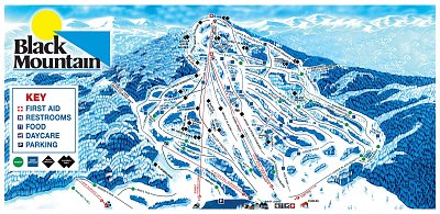 Ski resort Black Mountain – Jackson: схема склонов