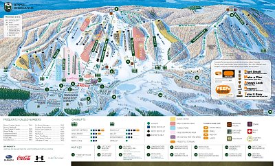 Ski resort The Highlands at Harbor Springs: схема склонов