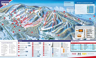 Ski resort Boyne Mountain: схема склонов