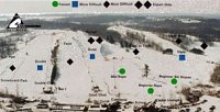 Кэннонсберг: схема склонов