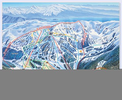 Ski resort Eaglecrest – Juneau: схема склонов