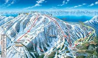 Гора Роуз: схема склонов