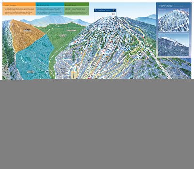 Ski resort Sugarloaf: схема склонов
