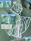 Вилламетт Пасс - Кресент: схема склонов