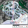 Вулф Крик: схема склонов