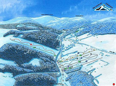 Zdobnice: схема склонов