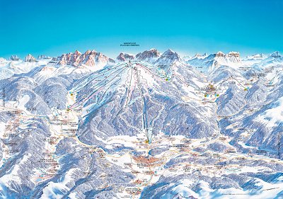 Kronplatz (Plan de Corones): схема склонов